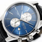 Hugo Boss Men S Watch Chronograph Blue Jet Leather Hb1513283
