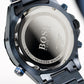 Hugo Boss Men S Watch Chronograph Globetrotter Blue Pvd Hb1513824