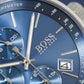 Hugo Boss Men S Watch Chronograph Grand Prix Blue Hb1513478