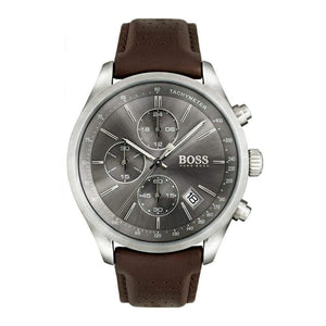 Hugo Boss Men S Watch Chronograph Grand Prix Grey Hb1513476