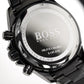 Hugo Boss Men S Watch Chronograph Ikon Black Pvd Hb1512961