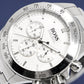 Hugo Boss Men S Watch Chronograph Ikon Silver Hb1512962