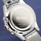 Hugo Boss Men S Watch Chronograph Jet Grey Hb1513440