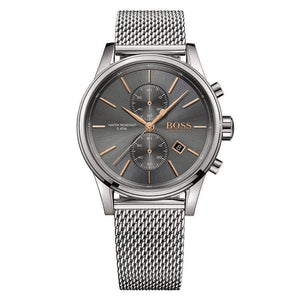 Hugo Boss Men S Watch Chronograph Jet Grey Hb1513440