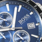 Hugo Boss Men S Watch Chronograph Rafale Blue Hb1513510
