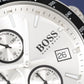 Hugo Boss Men S Watch Chronograph Rafale Silver Hb1513511