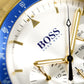 Hugo Boss Men S Watch Chronograph Trophy Gold Hb1513631