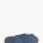 Re-web leather sneakers