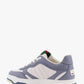 Re-web leather sneakers