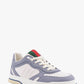 Re-web leather sneakers