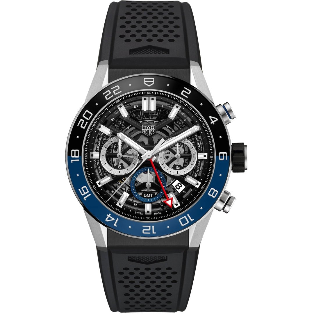 Tag Heuer Watch Carrera Chronograph Gmt Cbg2a1z Ft6157