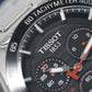 Tissot Mens Chronograph Watch Prs 516 Steel Red T1004171105101