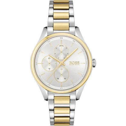Hugo Boss Womens 1502585 Grand Course Quartz Stainless Steel Watch