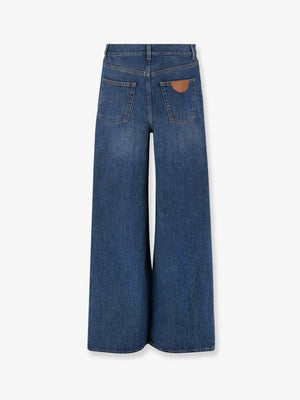 Wide leg jeans